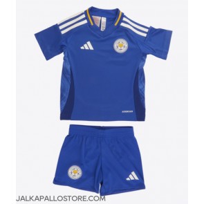 Leicester City Kotipaita Lapsille 2024-25 Lyhythihainen (+ shortsit)